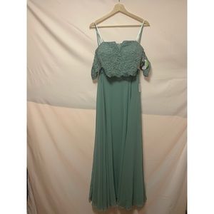 2-Piece Mint Green Dress